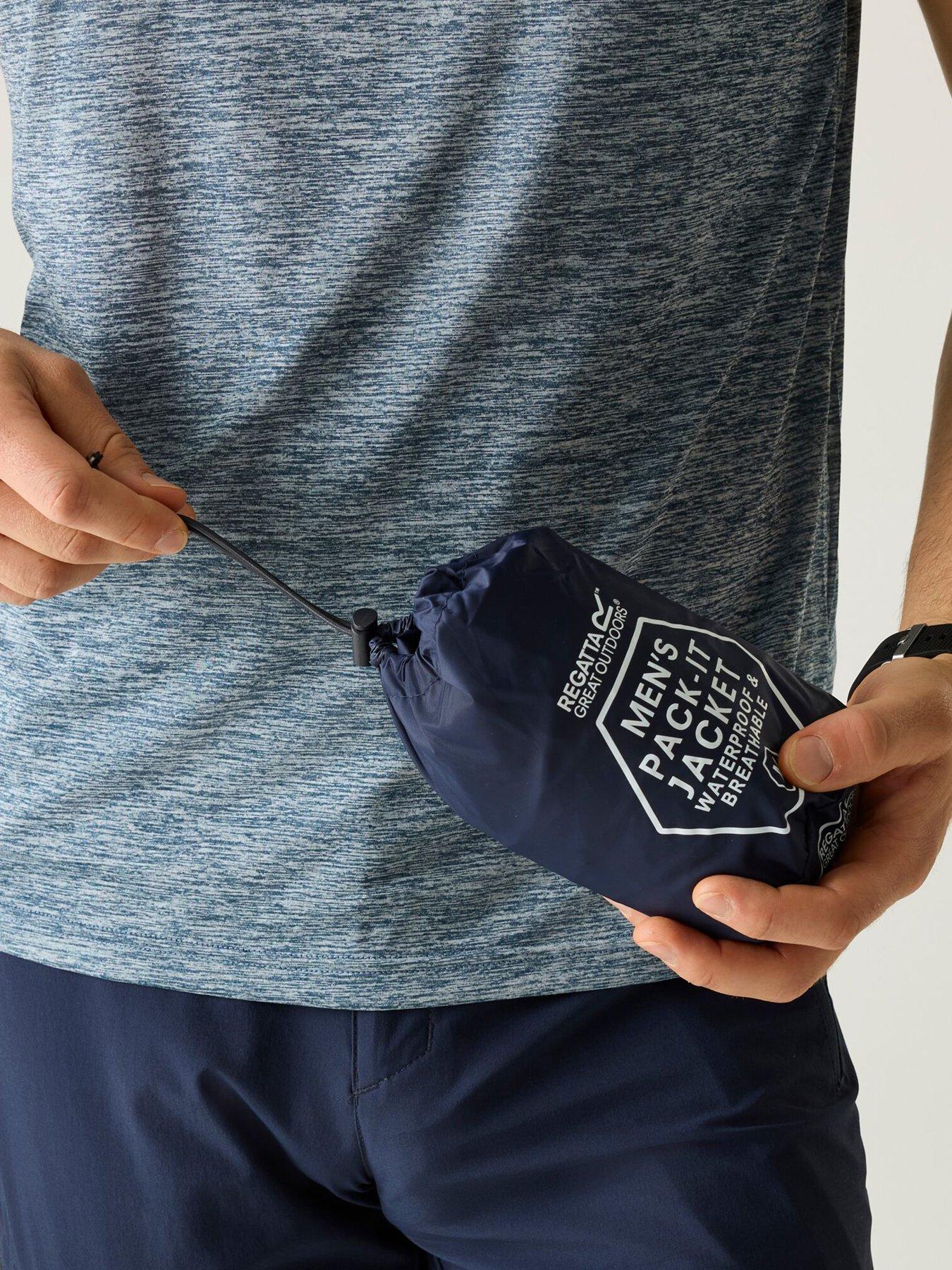 Image 4 of 6 of Regatta Pack It Jacket - Navy