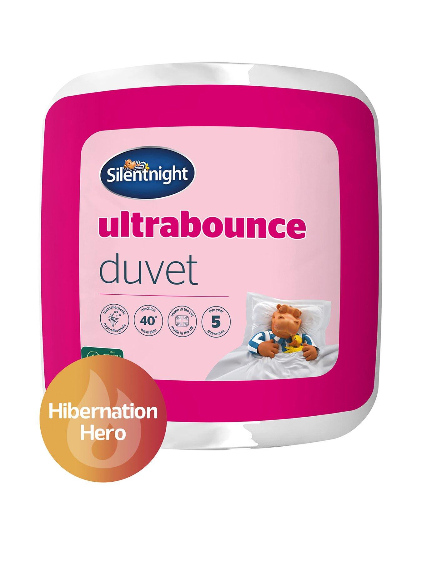 Product photograph of Silentnight Ultrabounce 10 5 Tog Duvet - White from very.co.uk