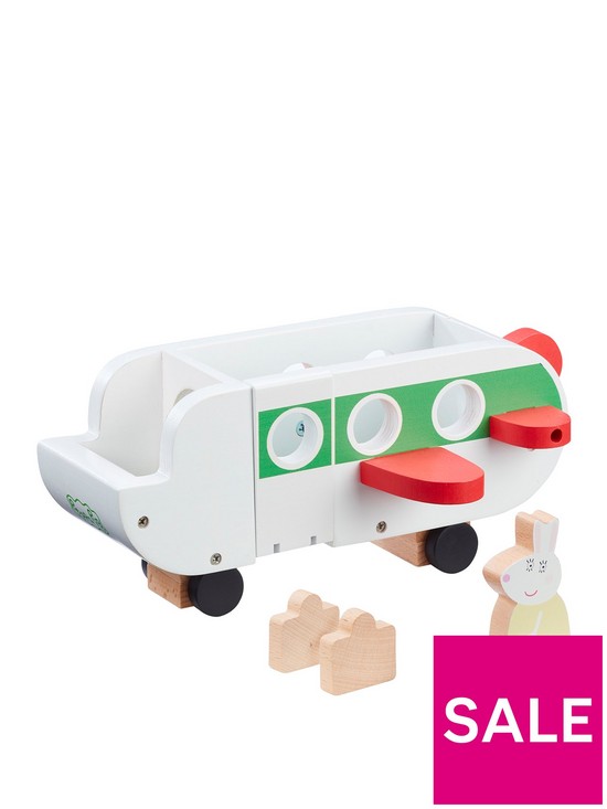 front image of peppa-pig-peppas-wooden-play-aeroplane-amp-figure