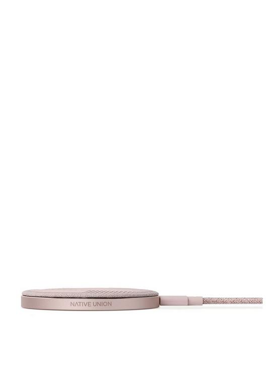 stillFront image of native-union-drop-wireless-charger-rose