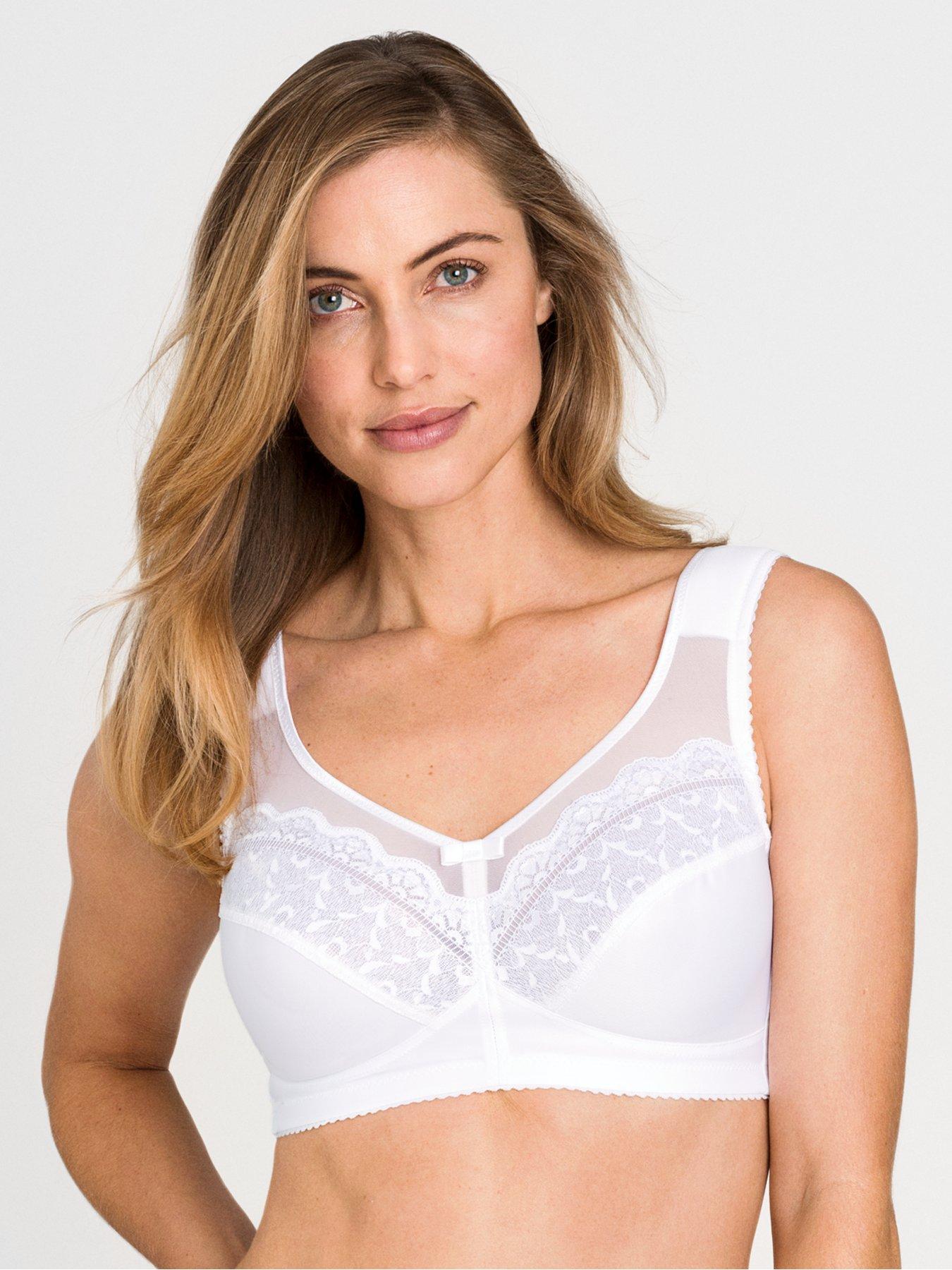 Miss Mary of Sweden Smoothly Non-wired Bra - White