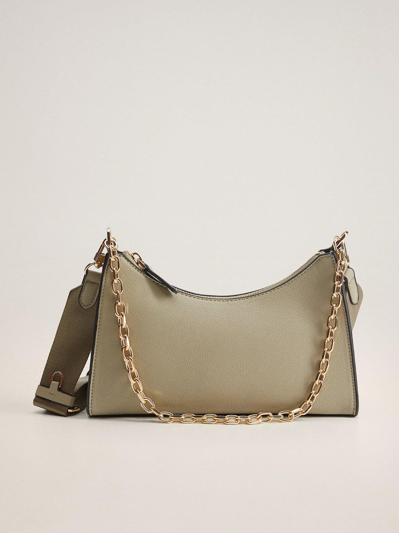 mango chain cross body bag