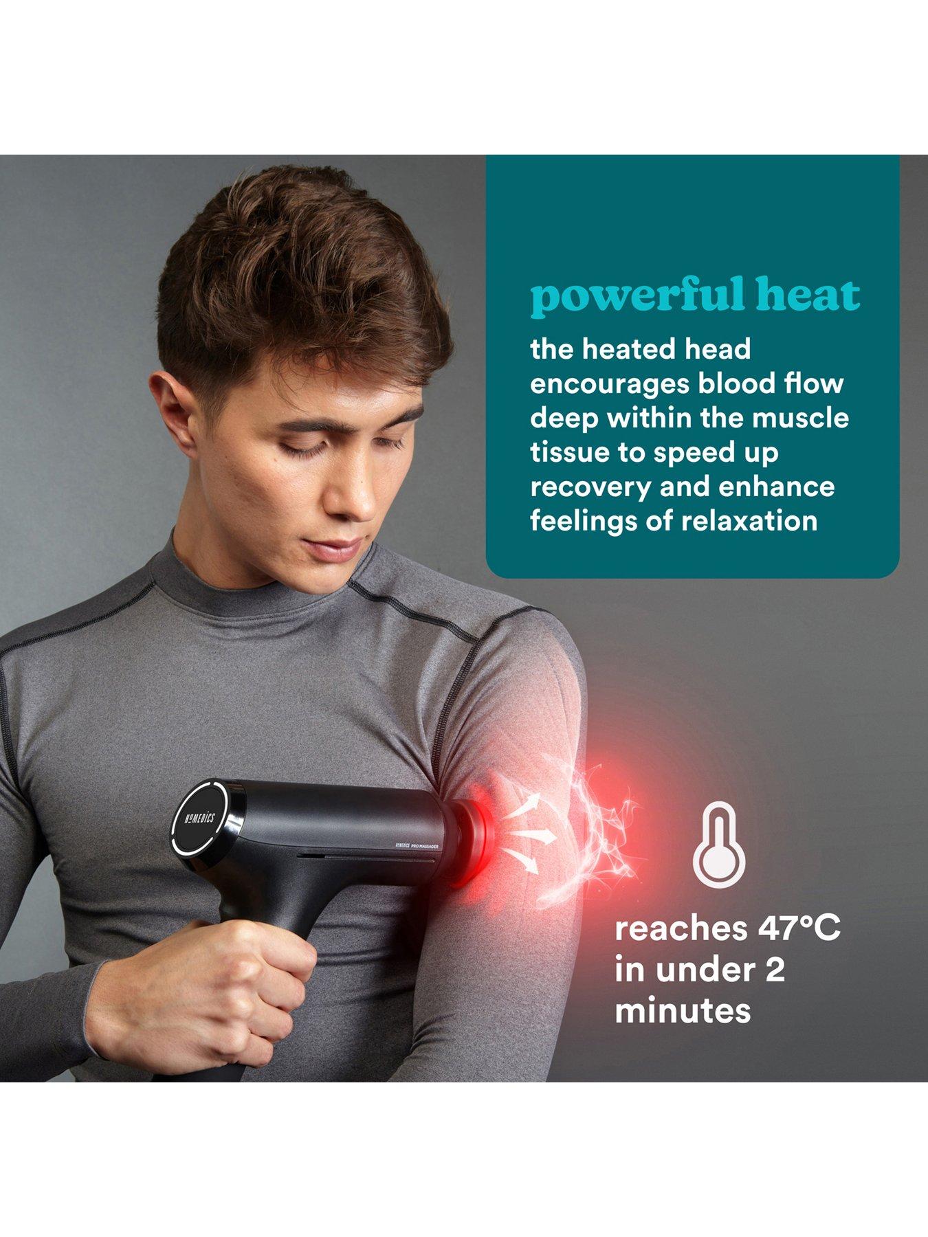 Image 4 of 8 of Homedics Sports Recovery Massage Gun With Heat
