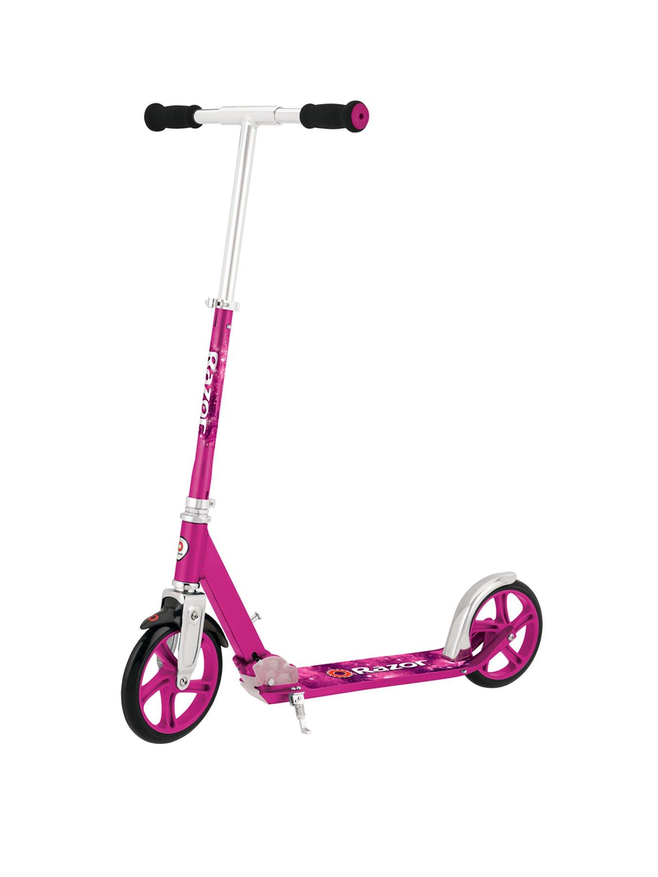 A5 LUX Scooter with Anodised Aluminium Frame Pink