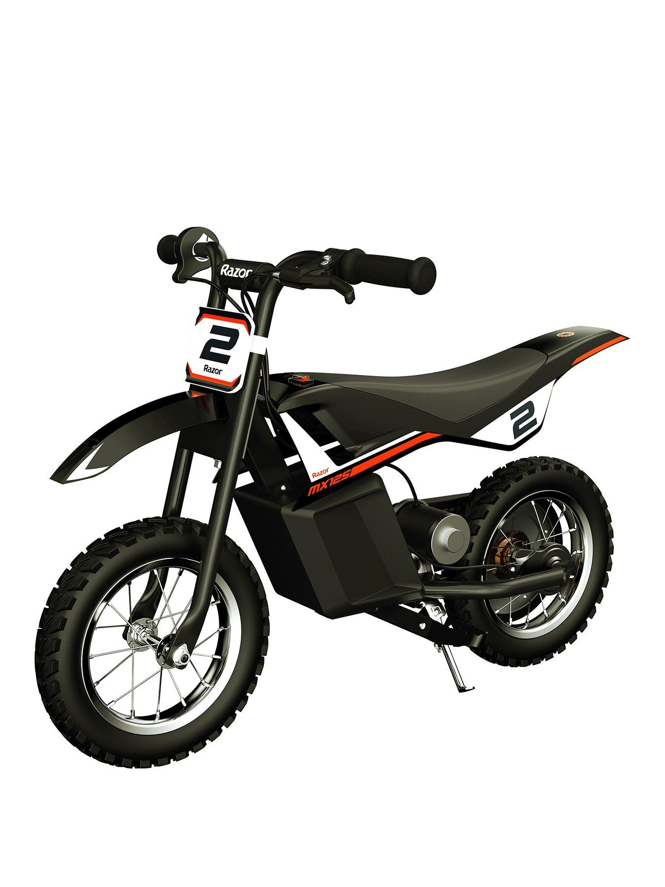 Razor Mx125 Dirt Rocket, Kids Electric Dirt Bike, 7+ - Black
