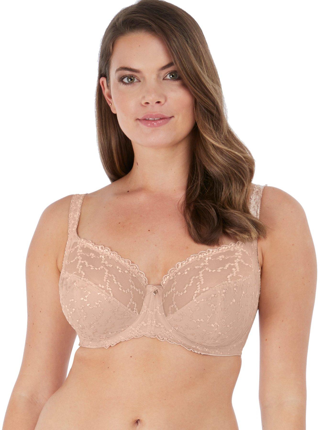 DIONA lingerie set - sheer golden mesh bra/ lingerie top/ nude bralette/  sexy sheer lingerie set / back clasp/softest bra/ large bust