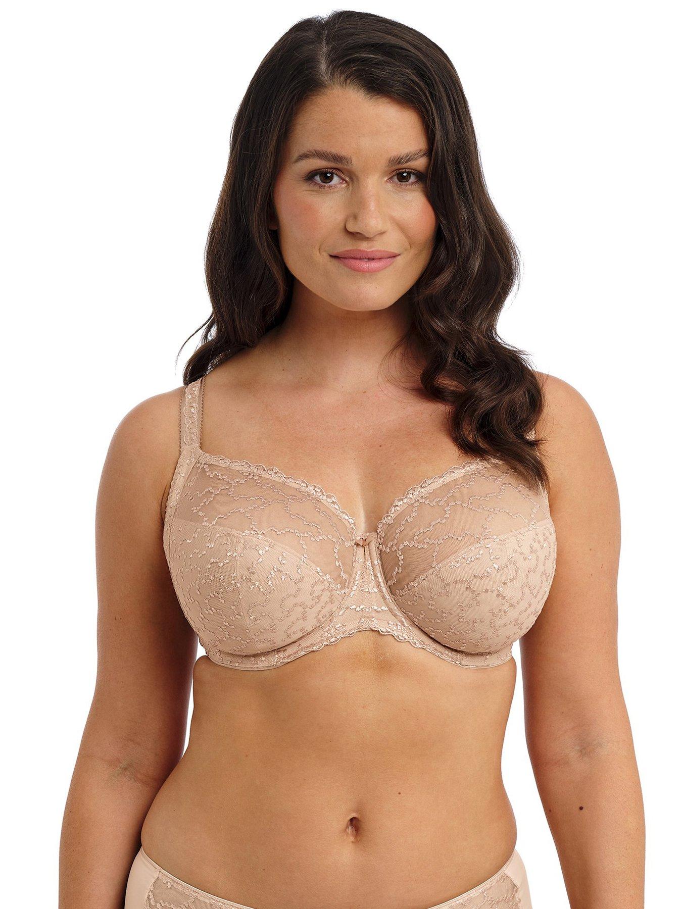 undefined Ana Underwired Side Support Bra - Nude