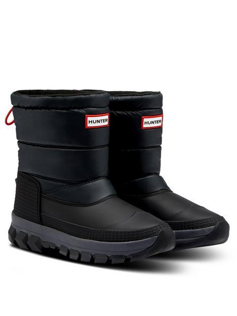 hunter-originalnbspinsulated-short-snow-boot-black
