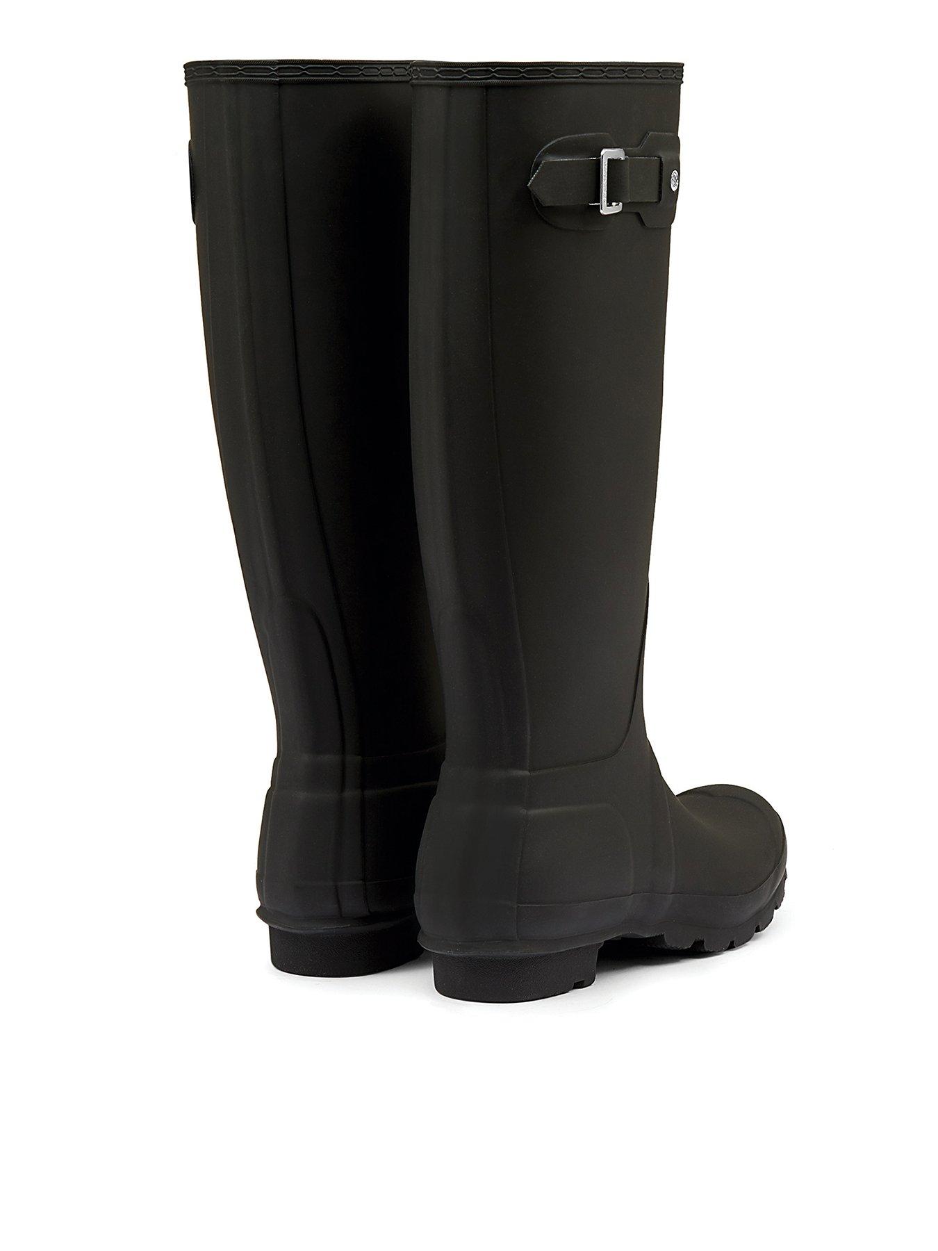 Image 2 of 5 of Hunter Original Tall Welly Boots - Black