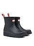  image of hunter-original-play-boot-short-welly-boots-black