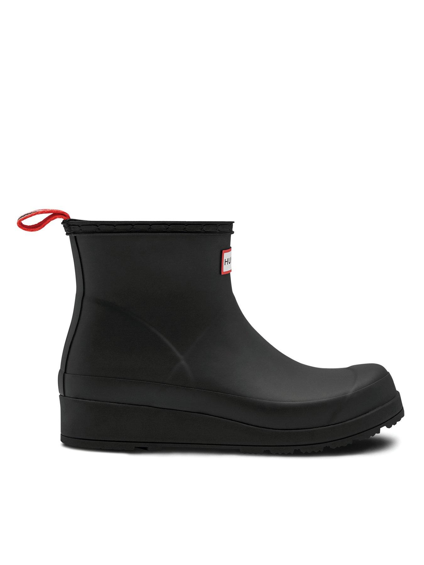 Hunter Original Play Boot Short Welly Boots - Black | Very.co.uk