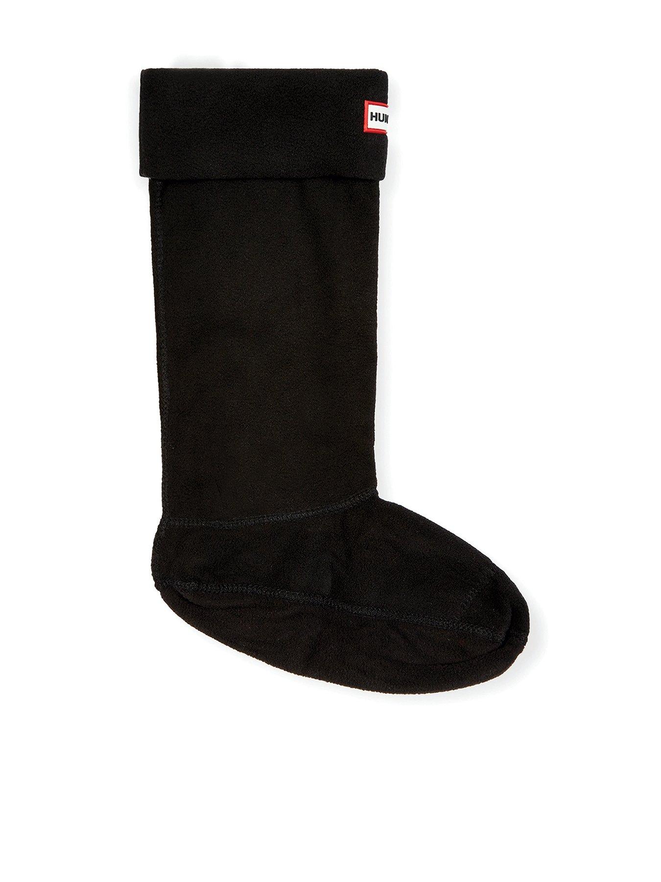 hunter-wellingtonnbspboot-socks-black