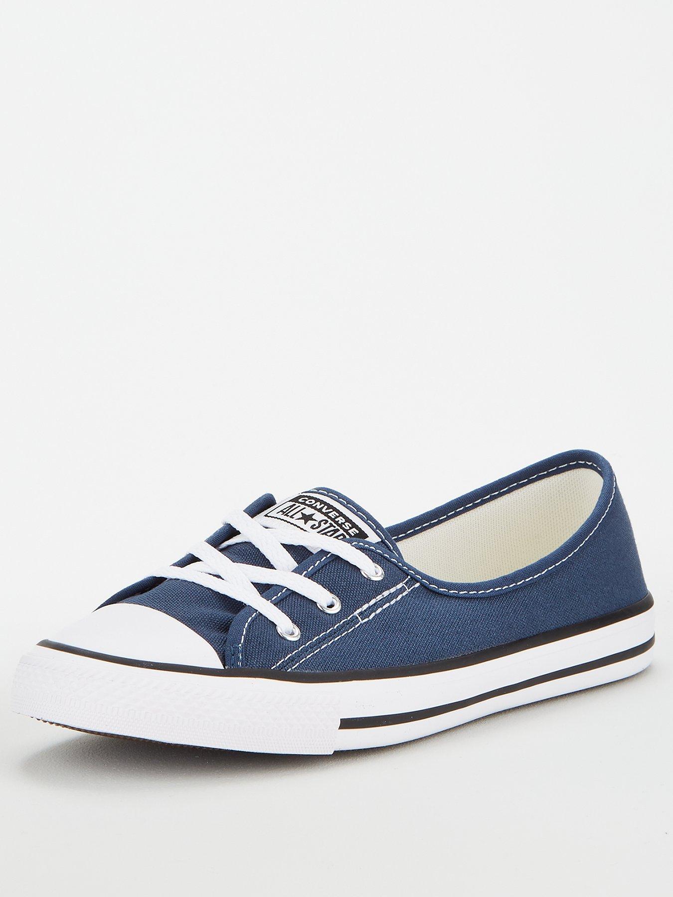 converse ballet navy