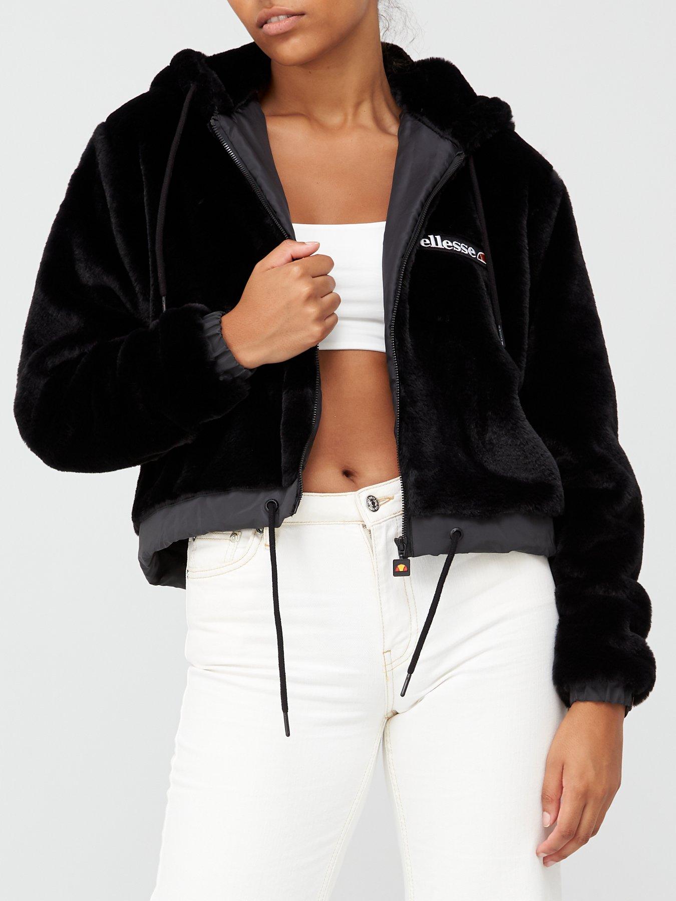 ellesse fur jacket