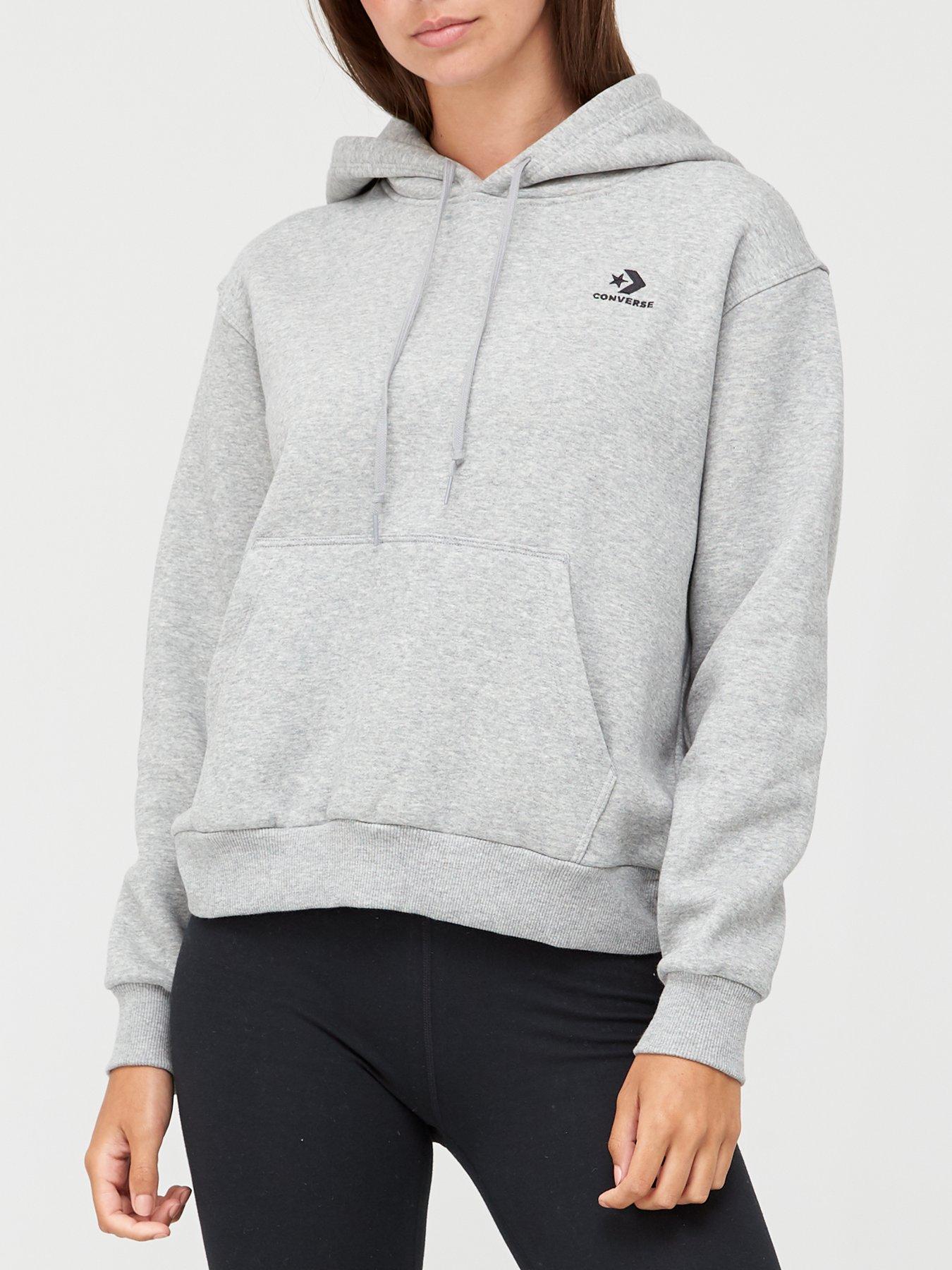 Womens grey on sale converse jumper