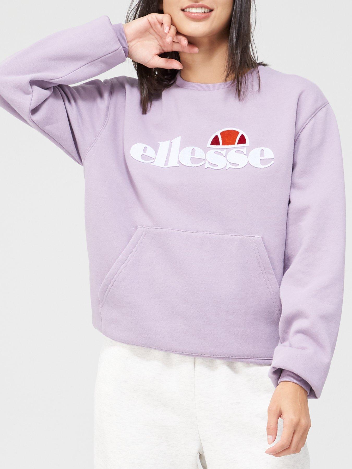 purple ellesse hoodie