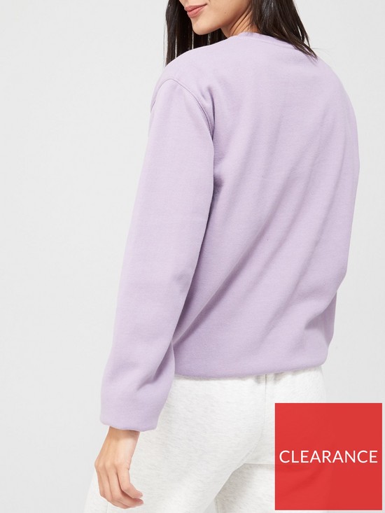 stillFront image of ellesse-heritage-cultivar-sweatshirt-purple