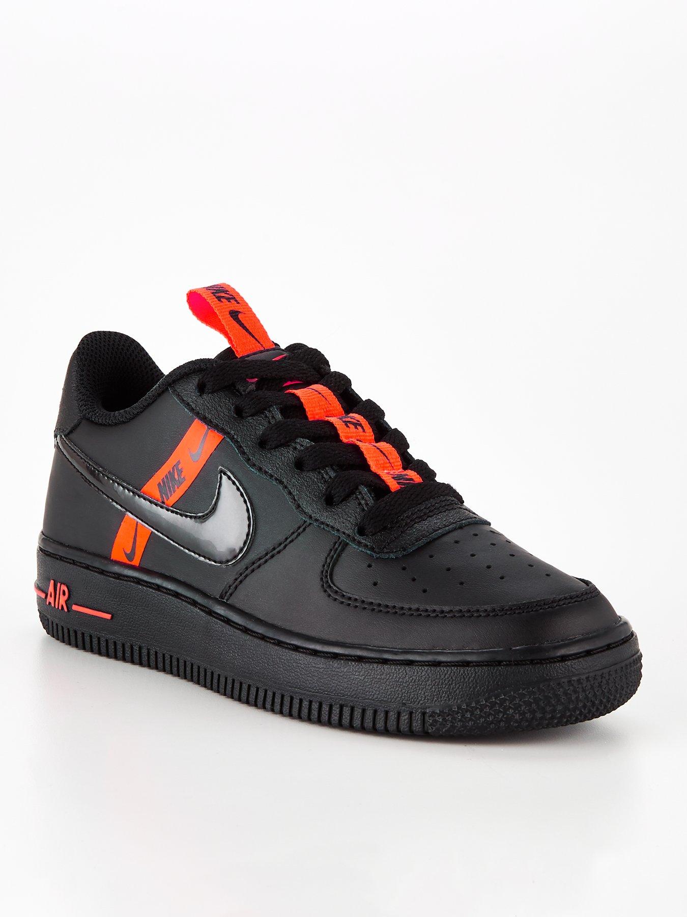 orange and black air force