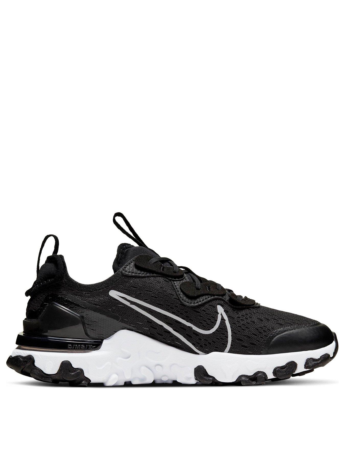 Nike React Vision Junior - Black/White 