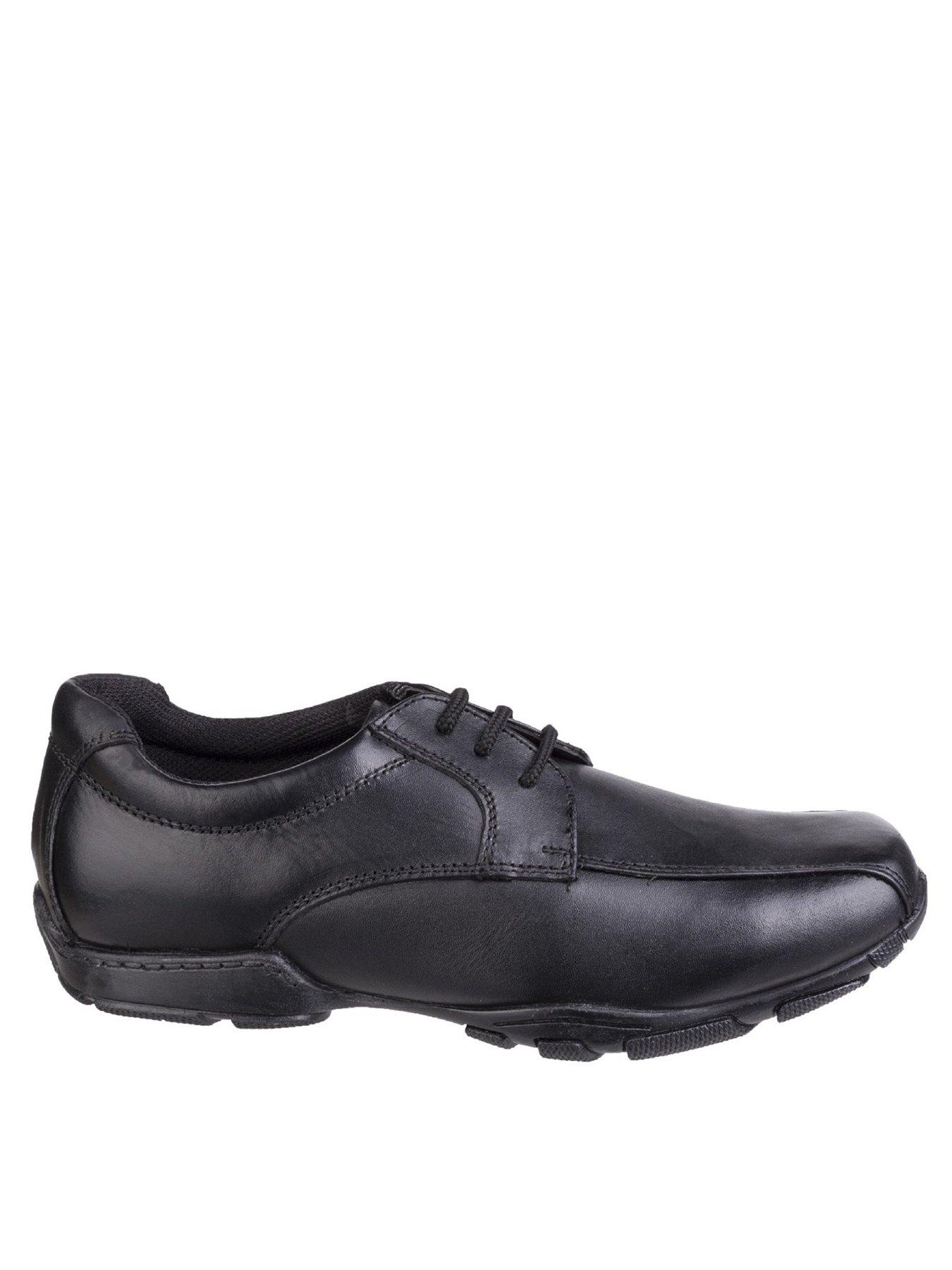 Image 3 of 6 of Hush Puppies Vincente Lace Back To&nbsp;School Shoe - Black