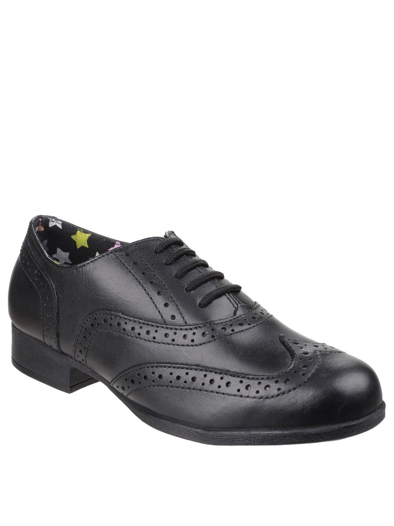 undefined Kada Lace Up Brogue School Shoe