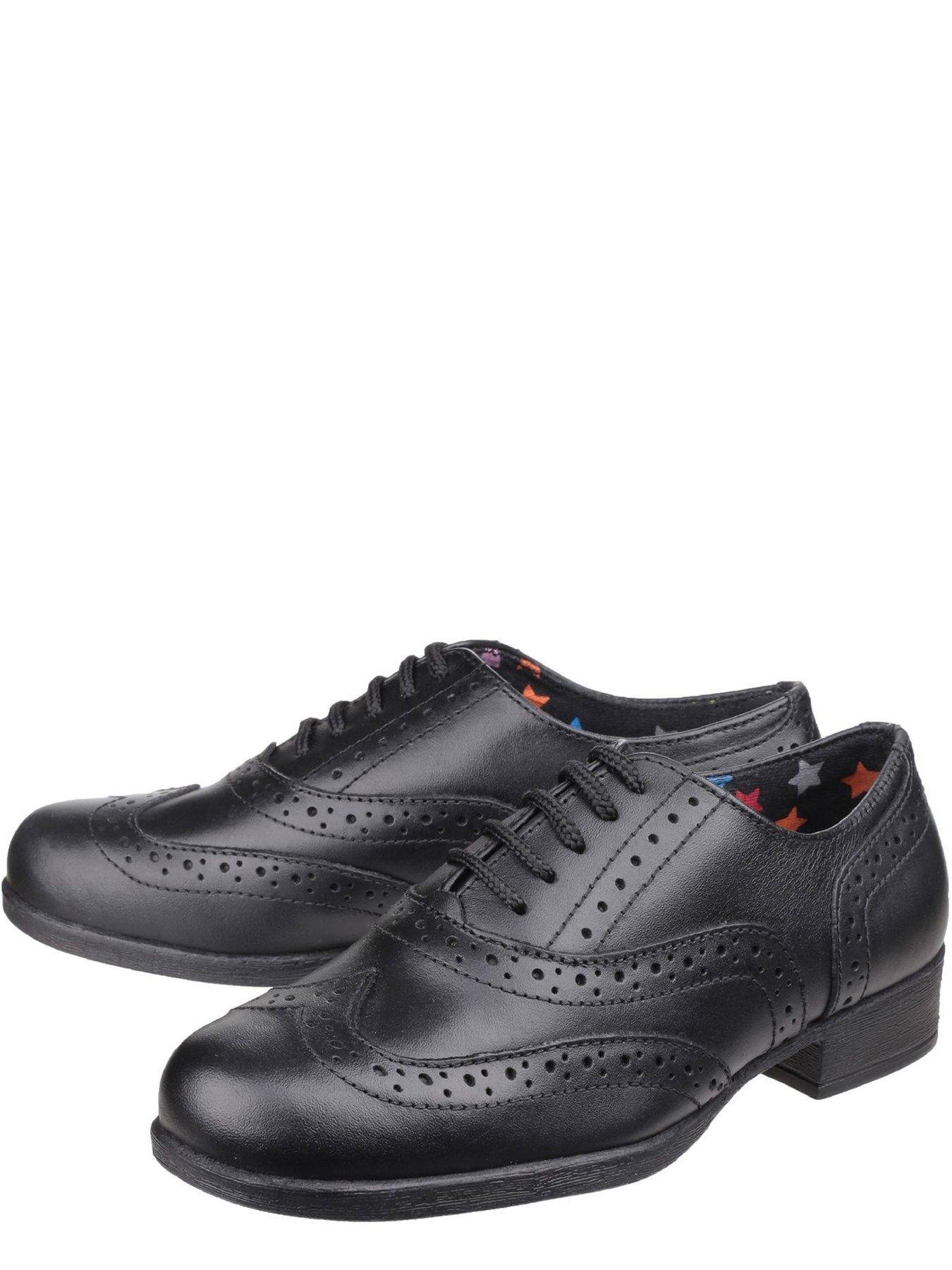 Image 4 of 6 of Hush Puppies Kada Lace Up Brogue School Shoe