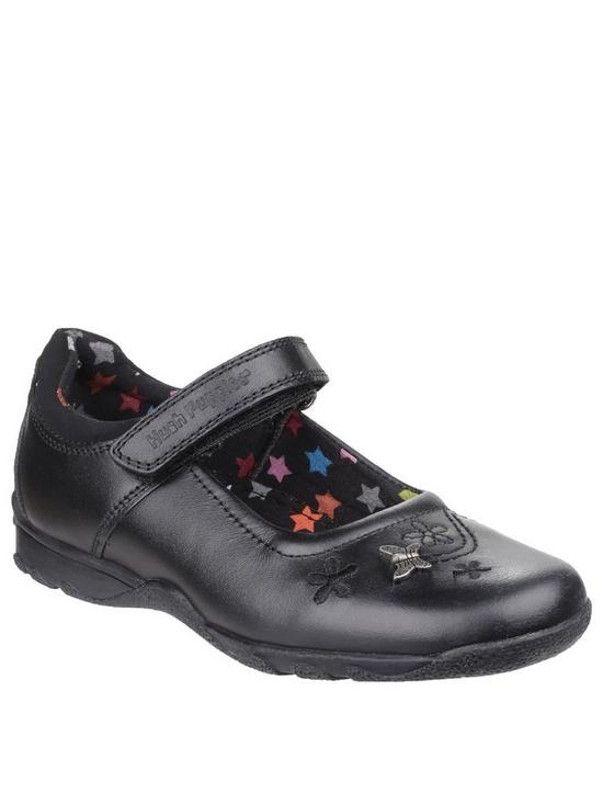 front image of hush-puppies-clare-mary-jane-back-tonbspschool-shoe-black