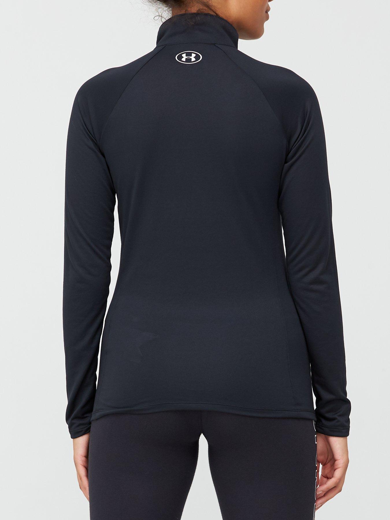 UNDER ARMOUR Tech™ 1/2 Zip Track Top - Black