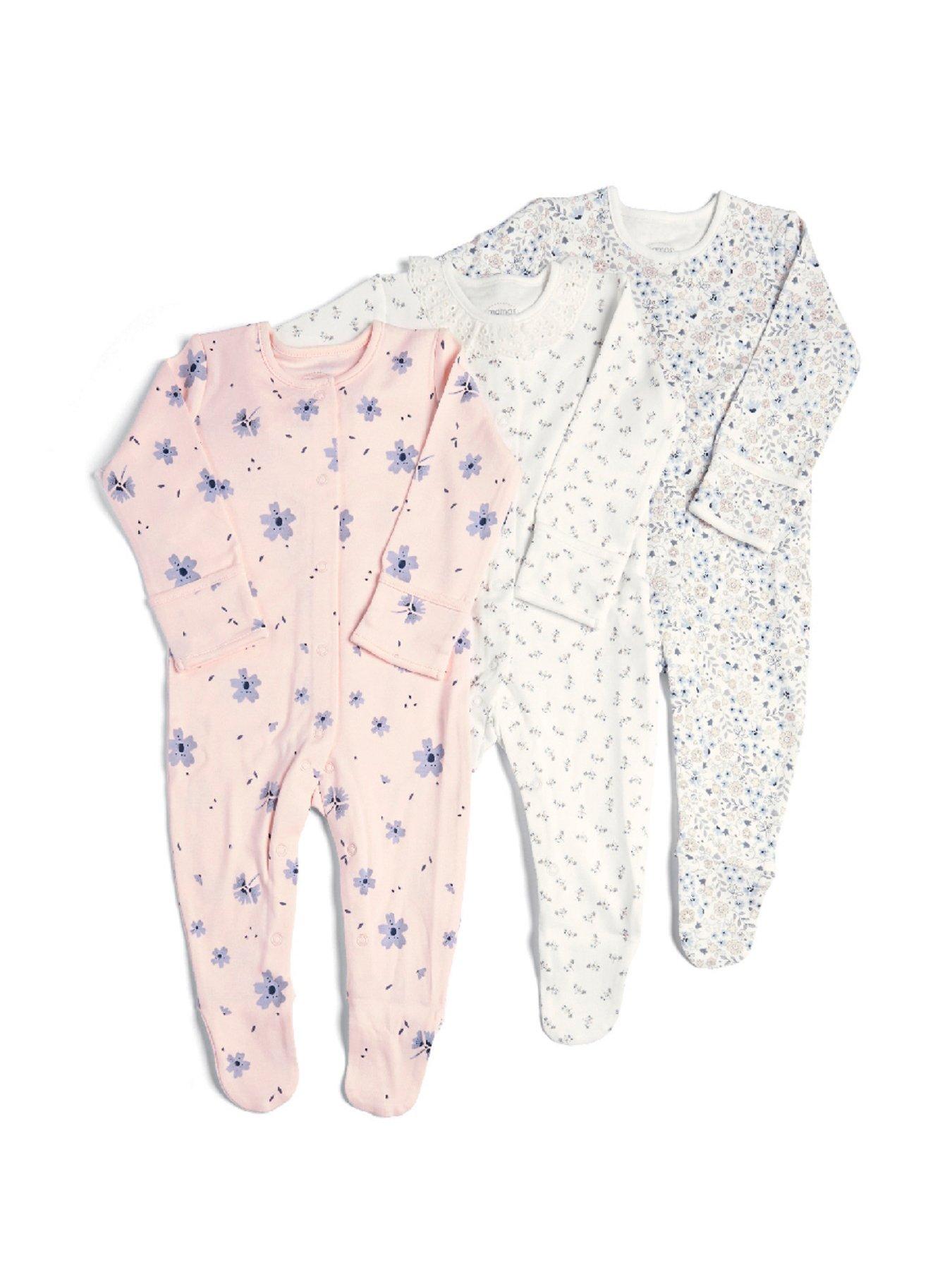 floral sleepsuits