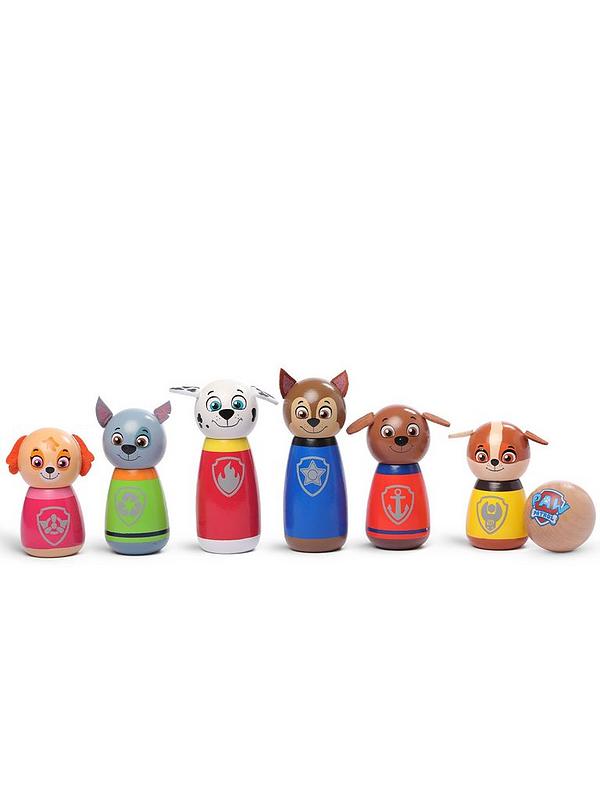 Image 1 of 1 of Paw Patrol Wooden Character Skittles