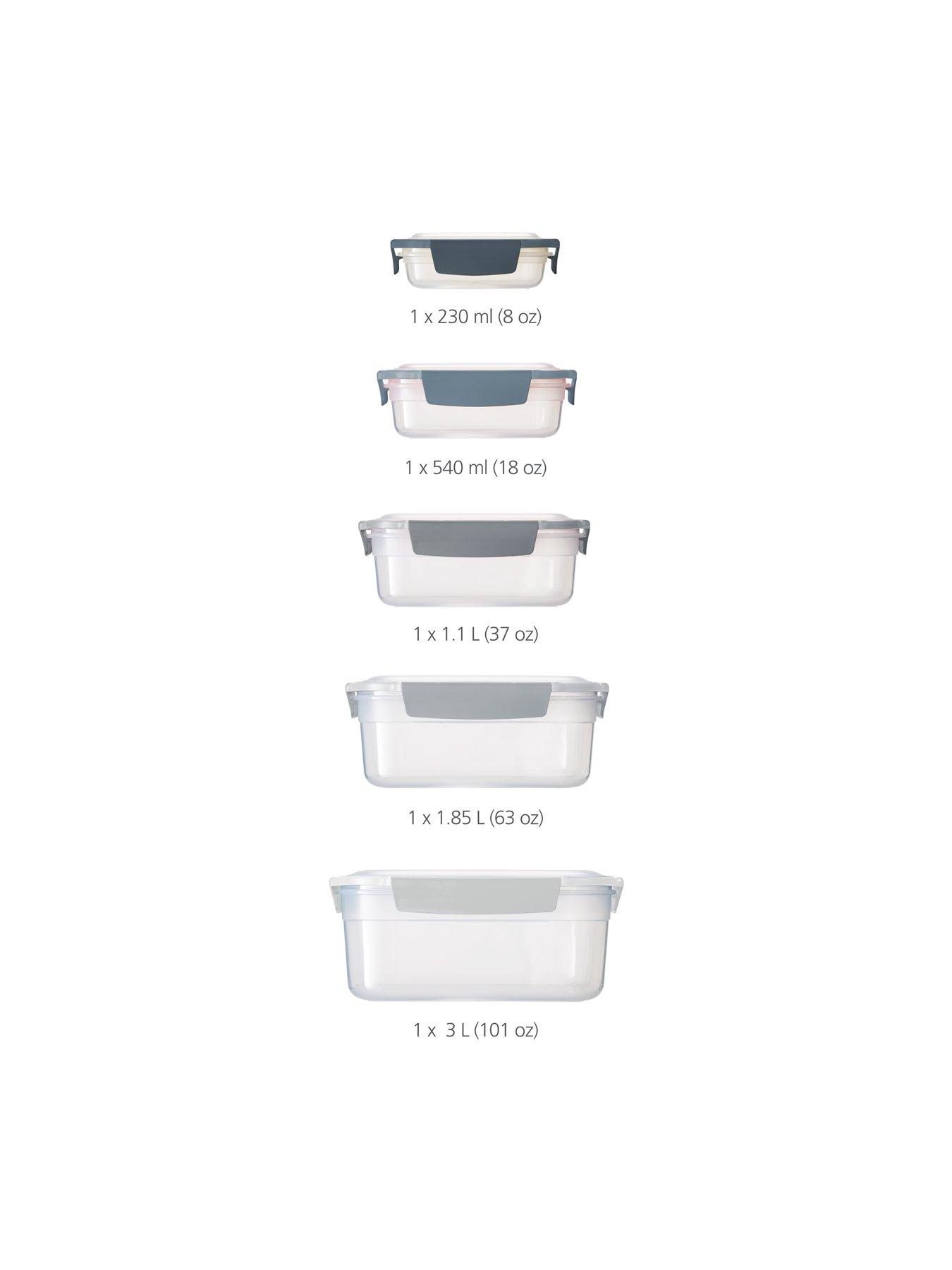 Image 2 of 6 of Joseph Joseph Nest Lock 5-Piece Container Set