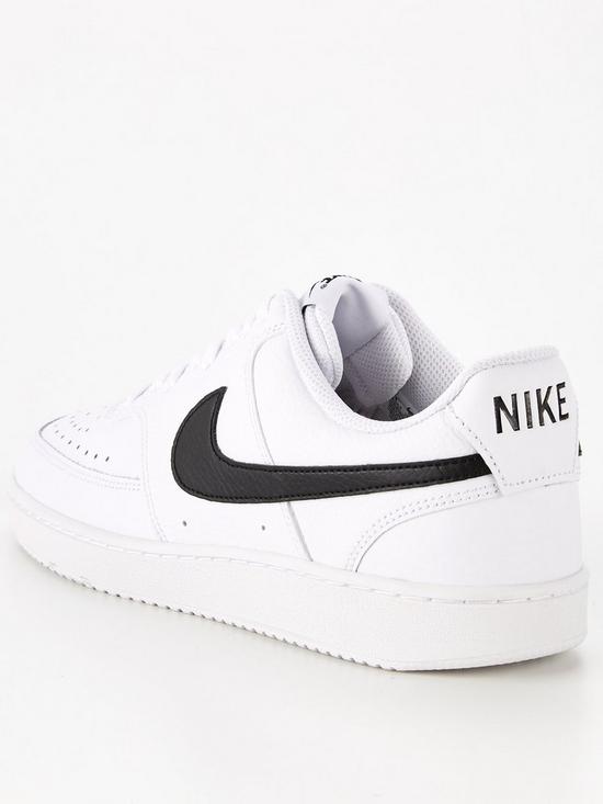 Nike Court Vision Low - White/Black | very.co.uk