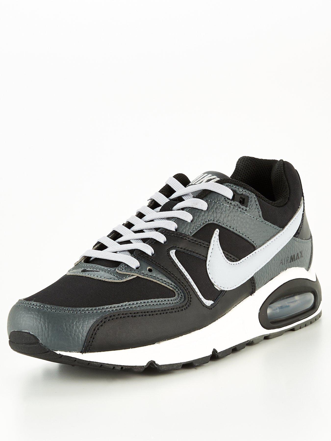 nike air max command black leather