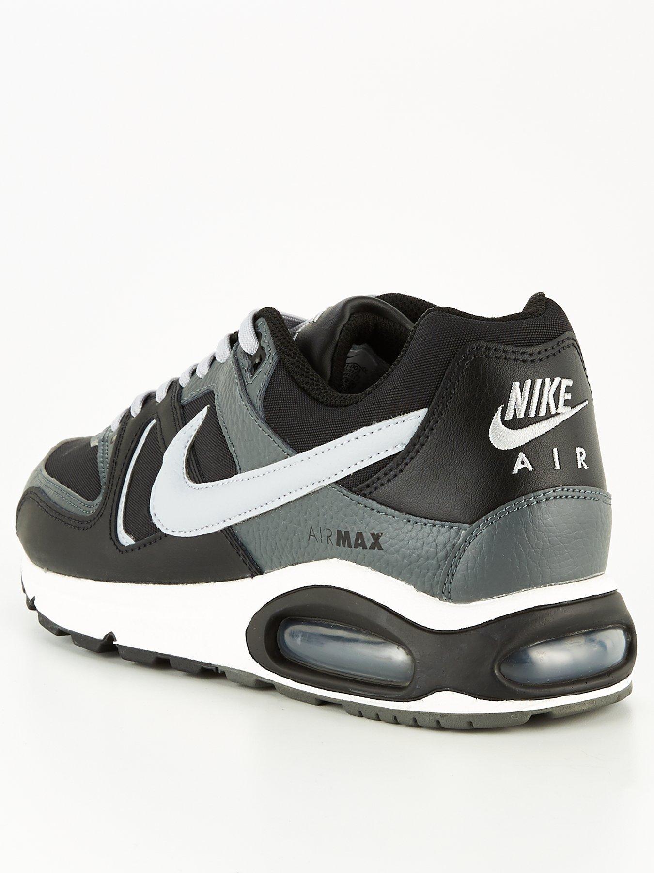 nike air max command leather black