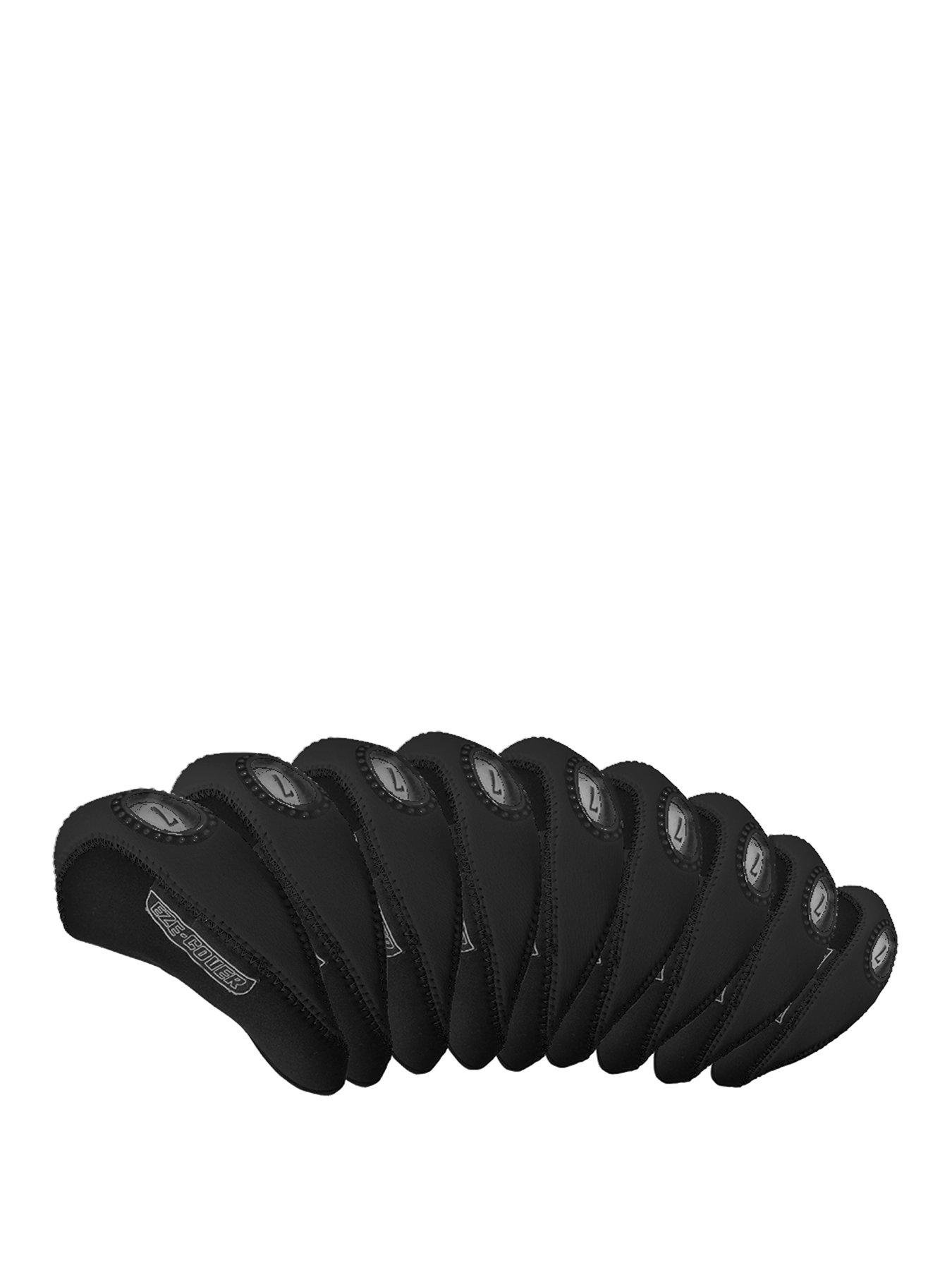 Image 1 of 6 of EZE Golf Iron Covers 10PCS - 4-SW + GW - Black
