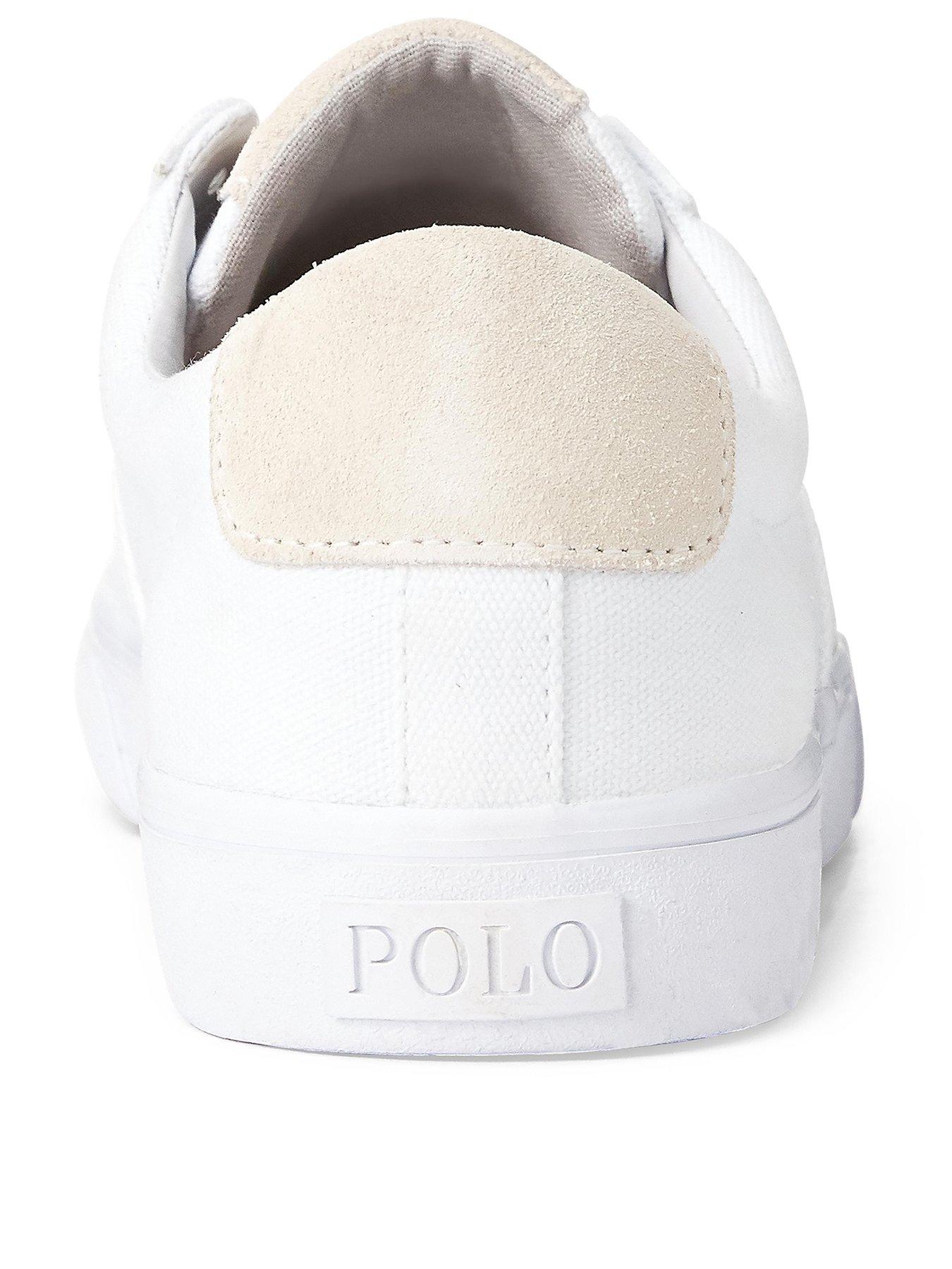 Canvas ralph outlet lauren trainers womens