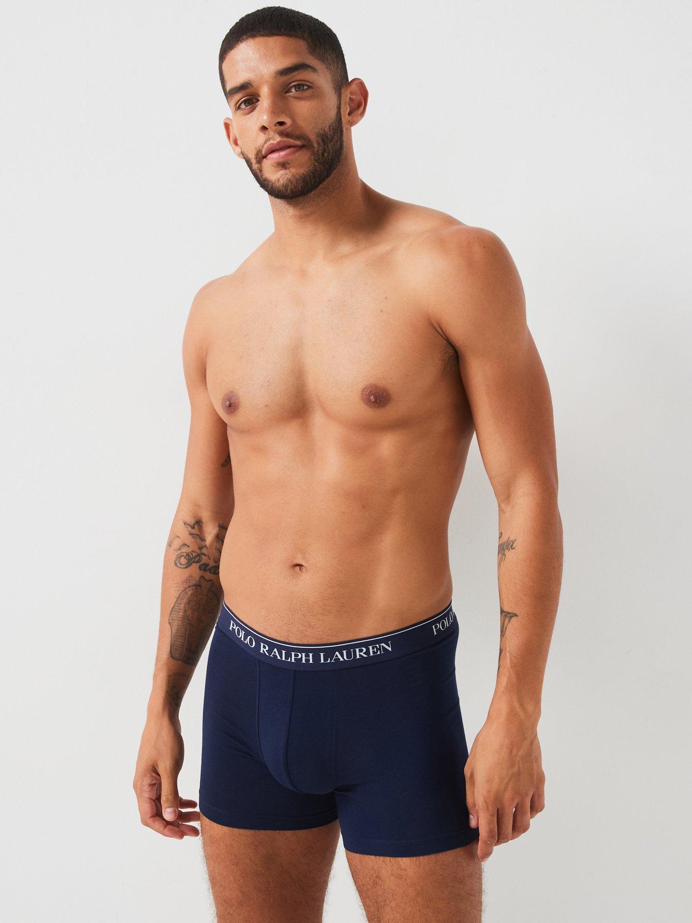 undefined 3 Pack Boxer Brief - Navy