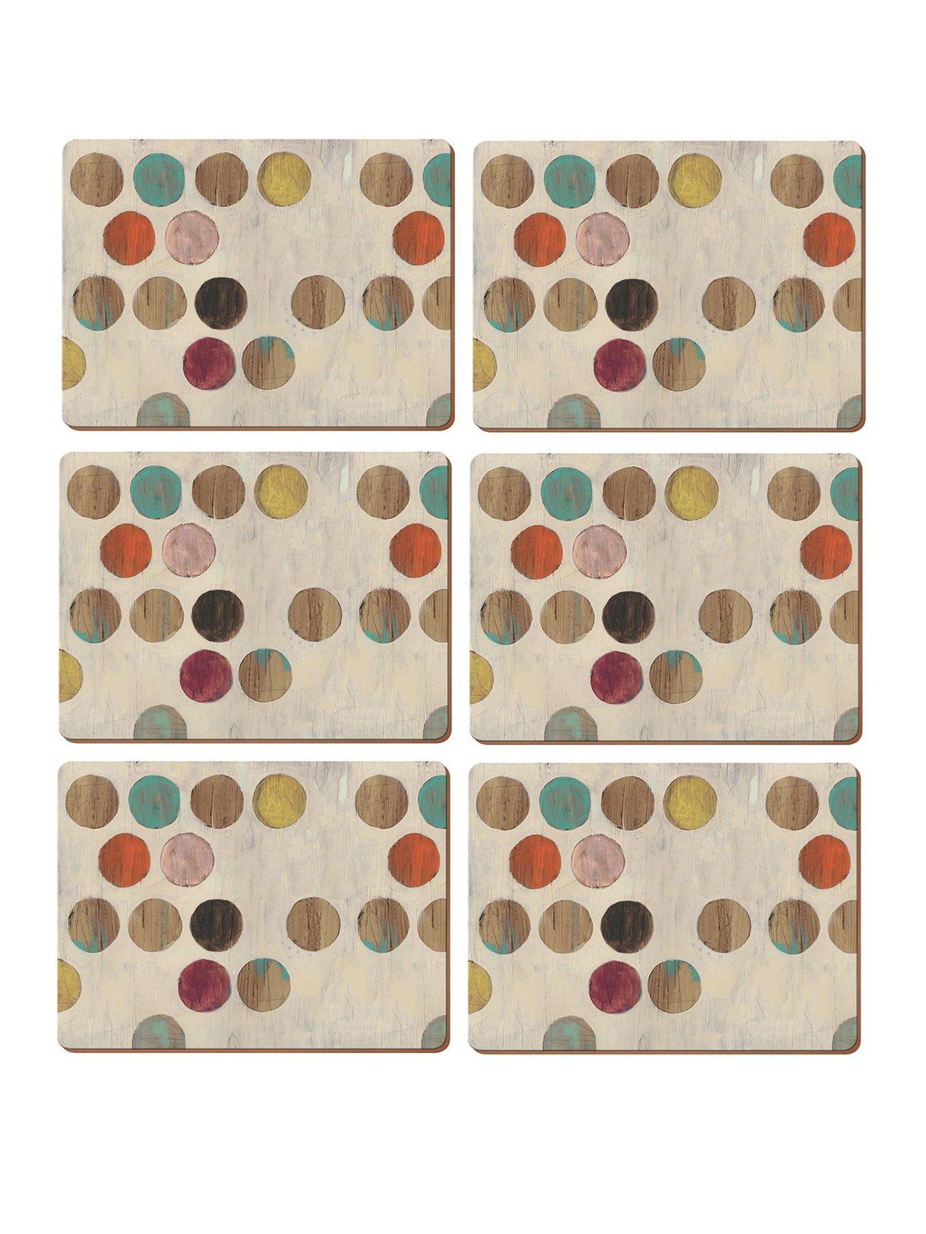 undefined Retro Spot Placemats – Set of 6