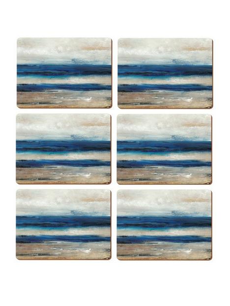 creative-tops-abstract-ocean-view-placemats-ndash-set-of-6