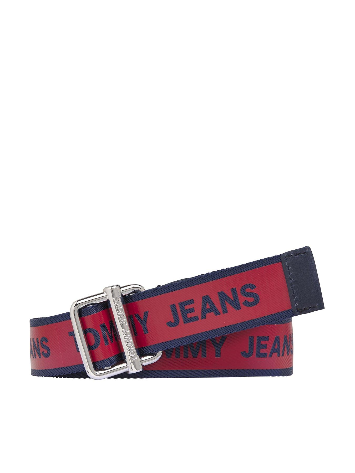 tommy jeans clear belt