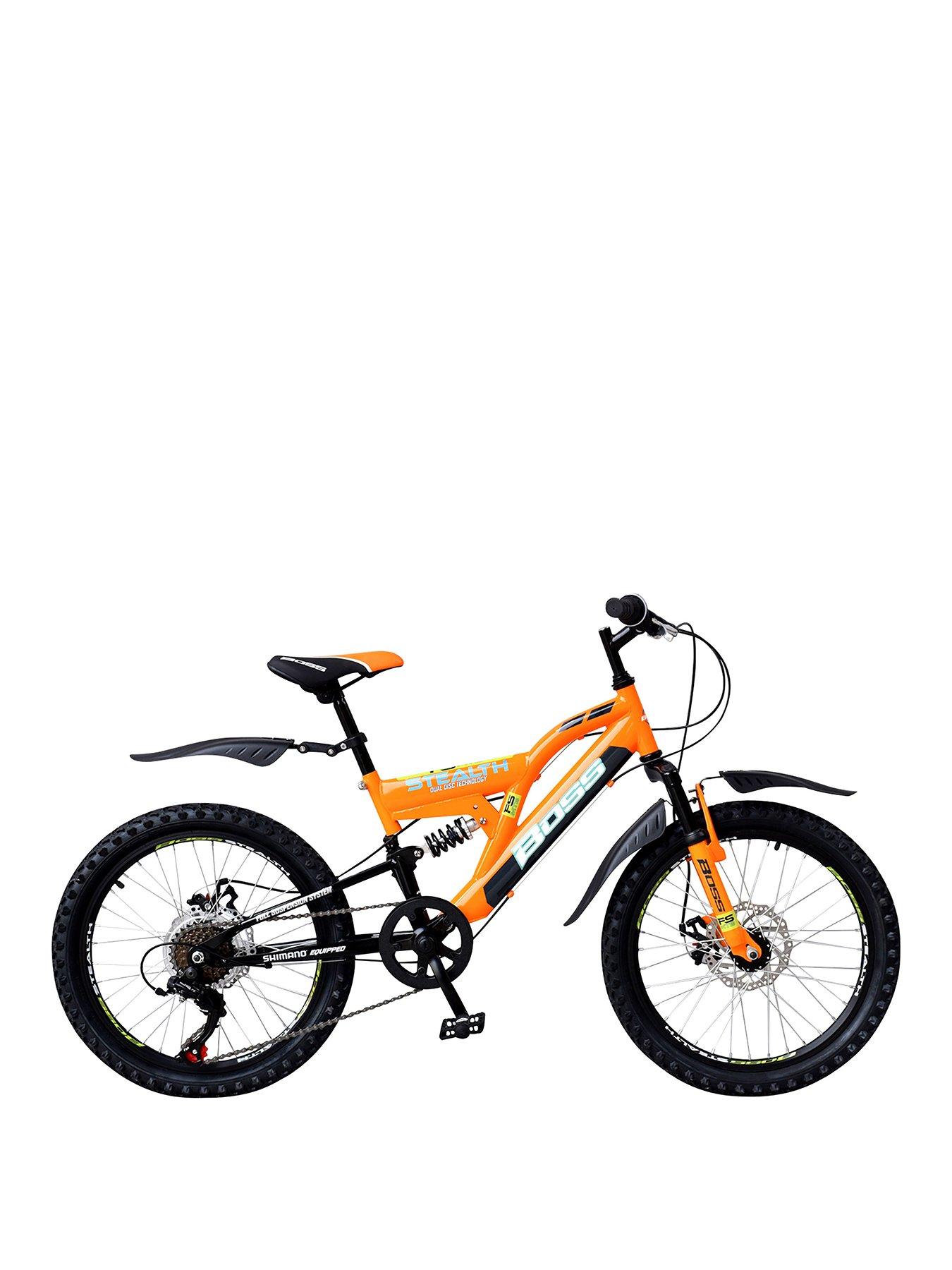 Boss Cycles Boss Stealth Mountain Bike Orange