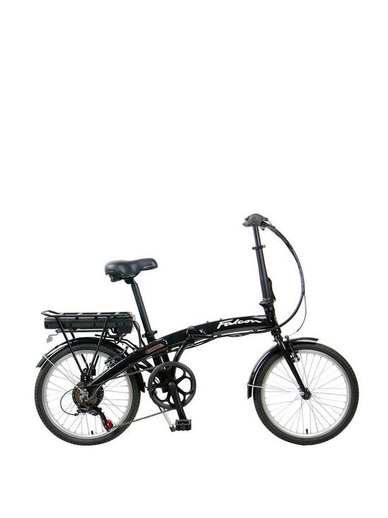 front image of falcon-compact-36v10ah-folding-electric-bike