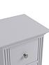  image of k-interiors-sherwood-ready-assemblednbspsolid-woodnbsp2-drawer-bedside-chest