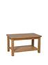  image of k-interiors-shelton-part-assembled-solid-wood-small-coffee-table