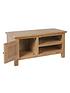  image of k-interiors-shelton-ready-assembled-solid-wood-tv-unit-fits-up-to-42-inch-tv