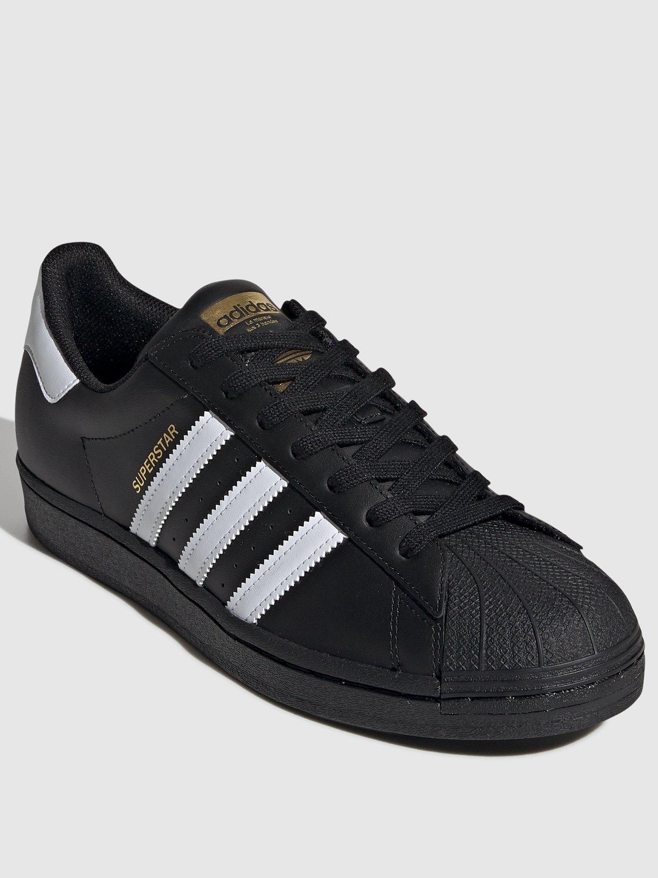 adidas Originals Superstar - Black/White | Very.co.uk