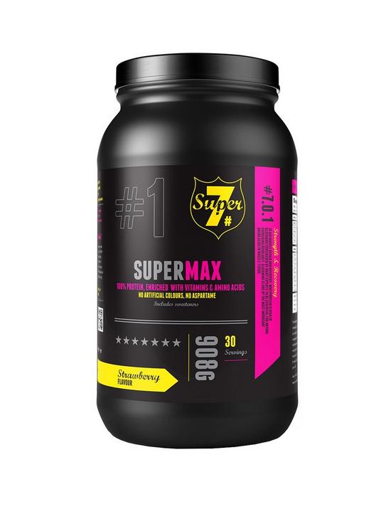 front image of super-7-supermax-strawberry-908-grams