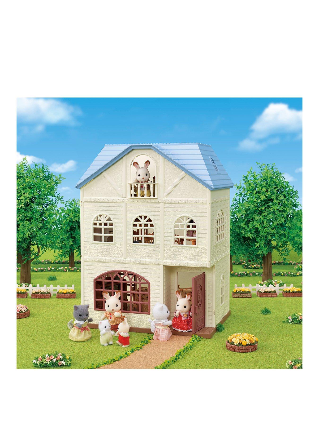 sylvanian 3 story house