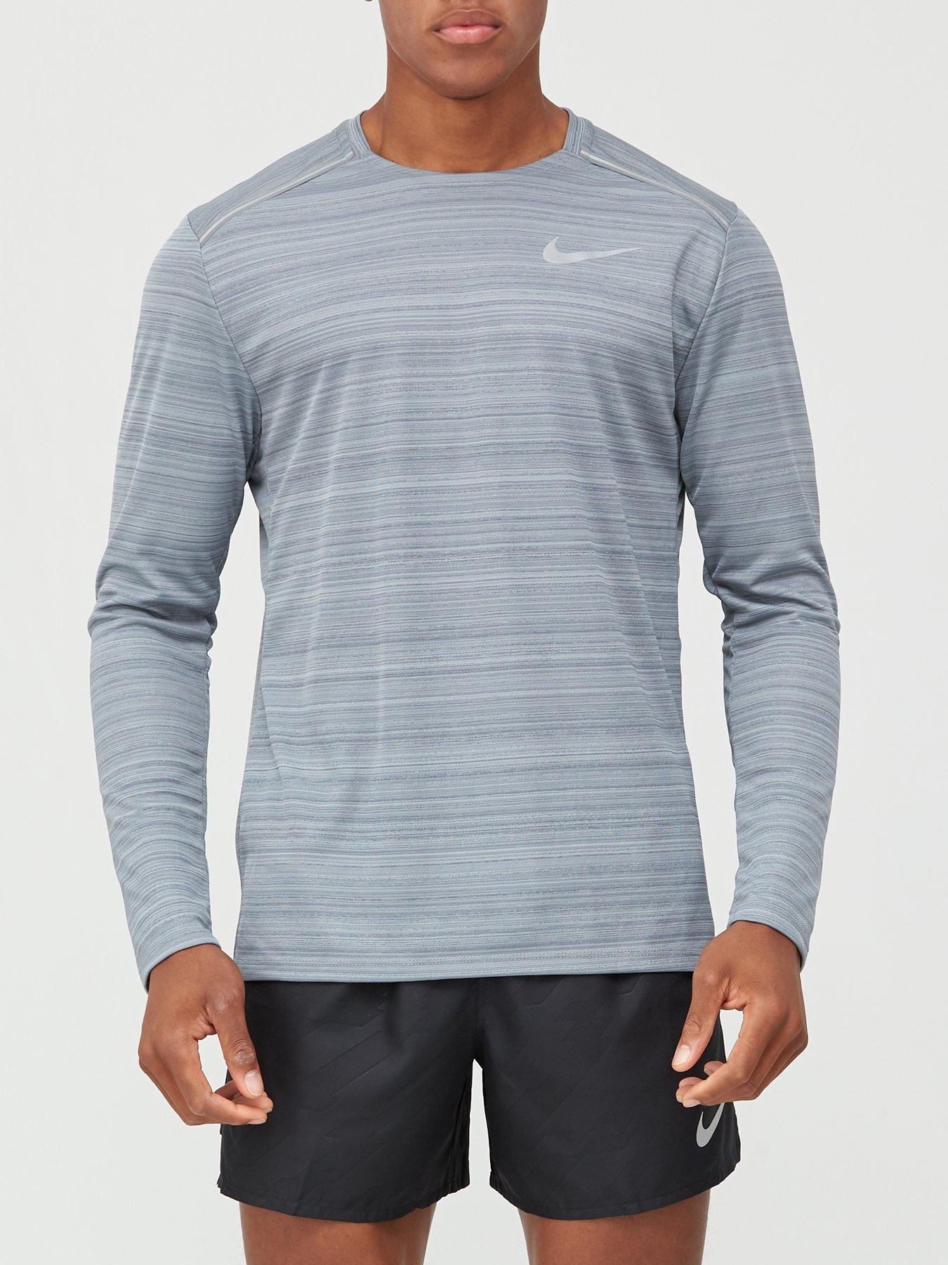 nike miler long sleeve mens
