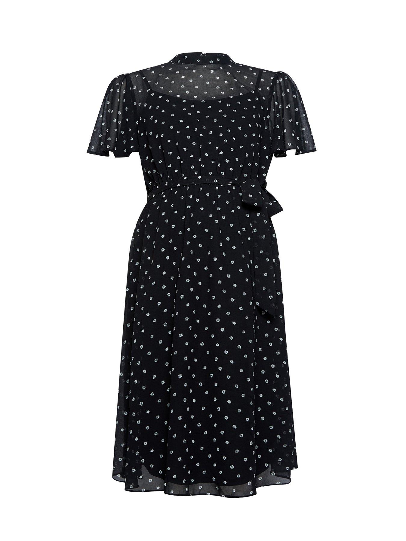 dorothy perkins fit and flare dress